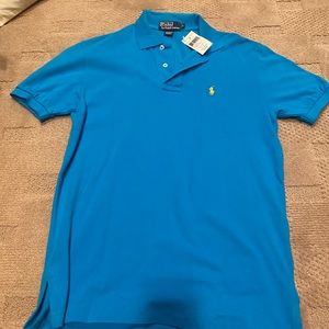 Polo shirt teal